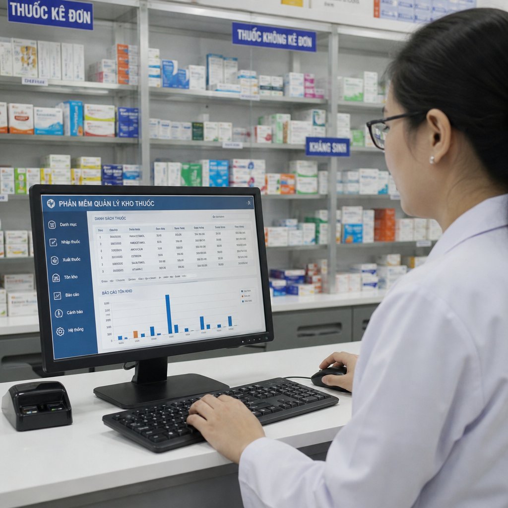 Lựa chọn phần mềm quản lý kho thuốc phù hợp: Tính năng, lợi ích và kinh nghiệm triển khai