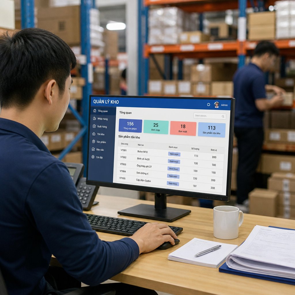 Phần mềm quản lý kho vật tư miễn phí: Giải pháp nào phù hợp cho cá nhân và doanh nghiệp?