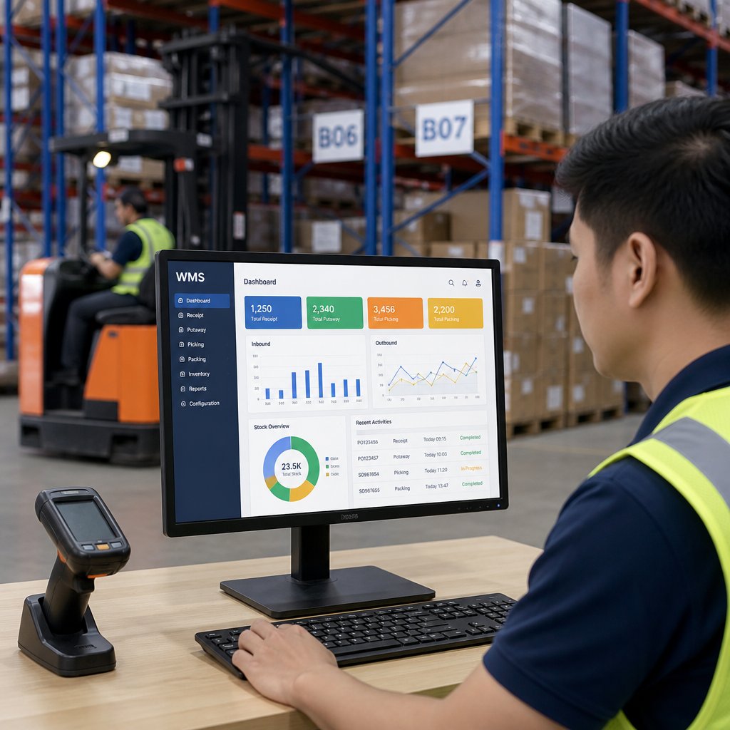 Phần mềm quản lý kho wms: Giải pháp số hóa quy trình và nâng cao hiệu quả vận hành