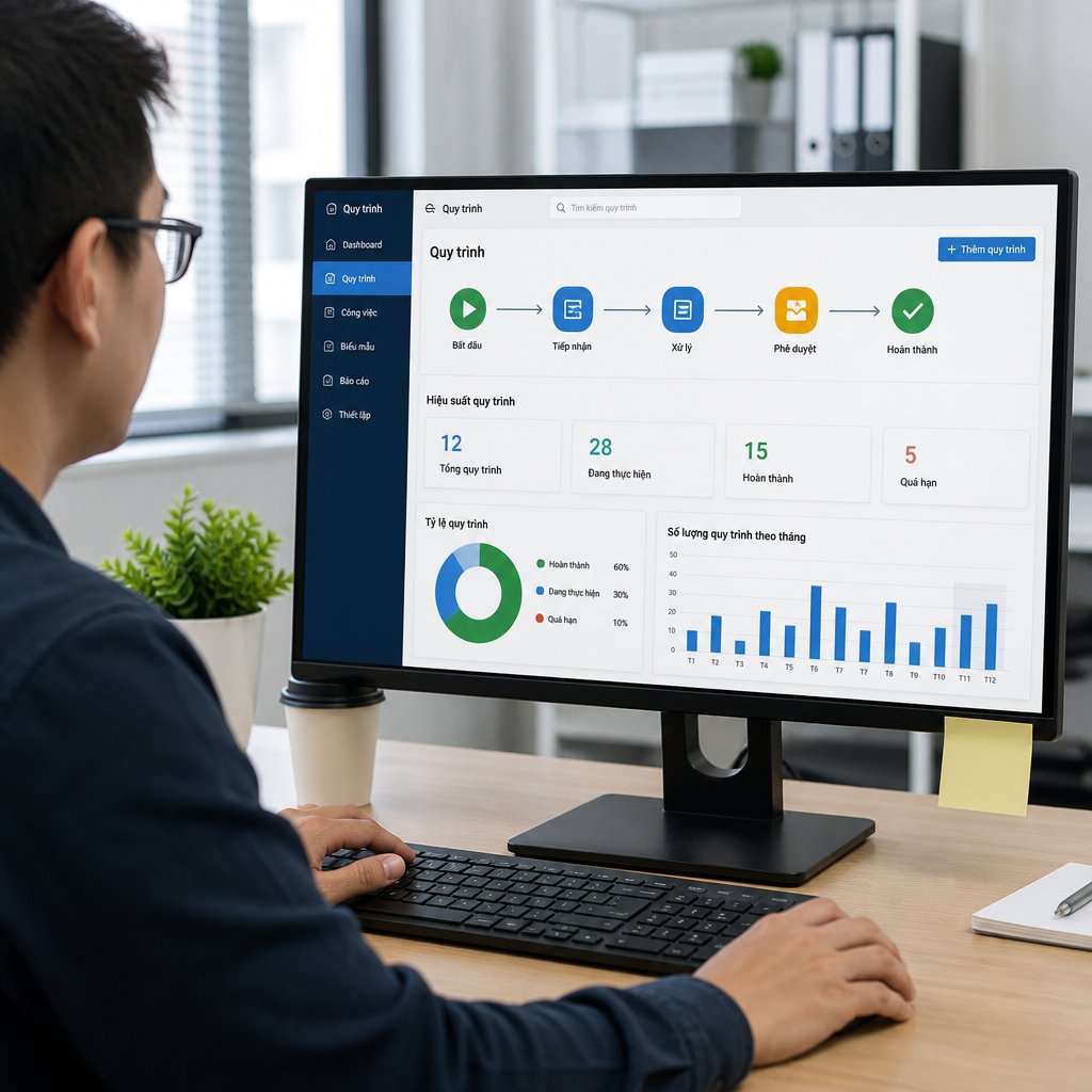 Phần mềm quản lý quy trình như thế nào?