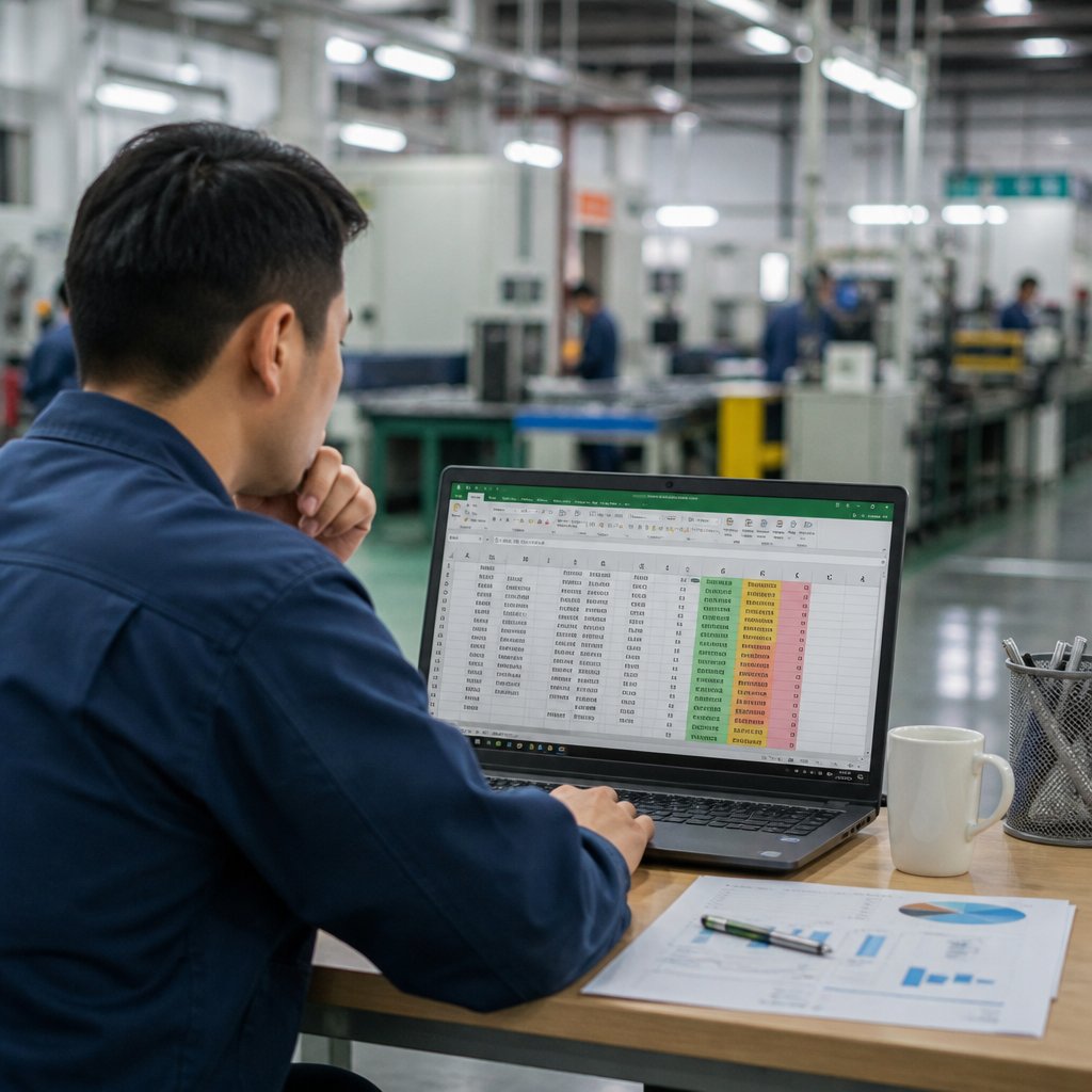 Có nên sử dụng phần mềm quản lý sản xuất bằng excel miễn phí?