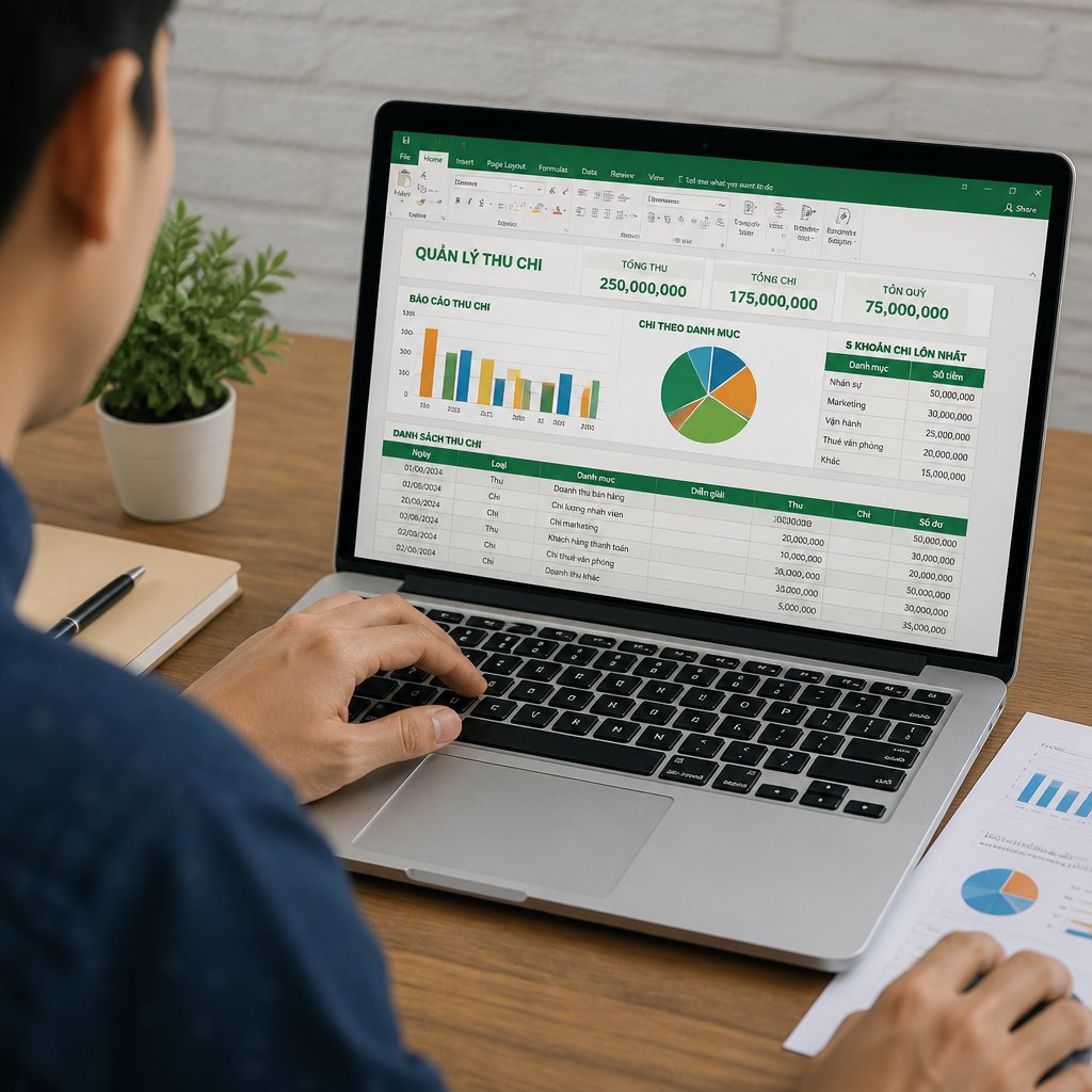 Lựa chọn phần mềm quản lý thu chi bằng excel phù hợp: Tính năng, lợi ích và kinh nghiệm triển khai