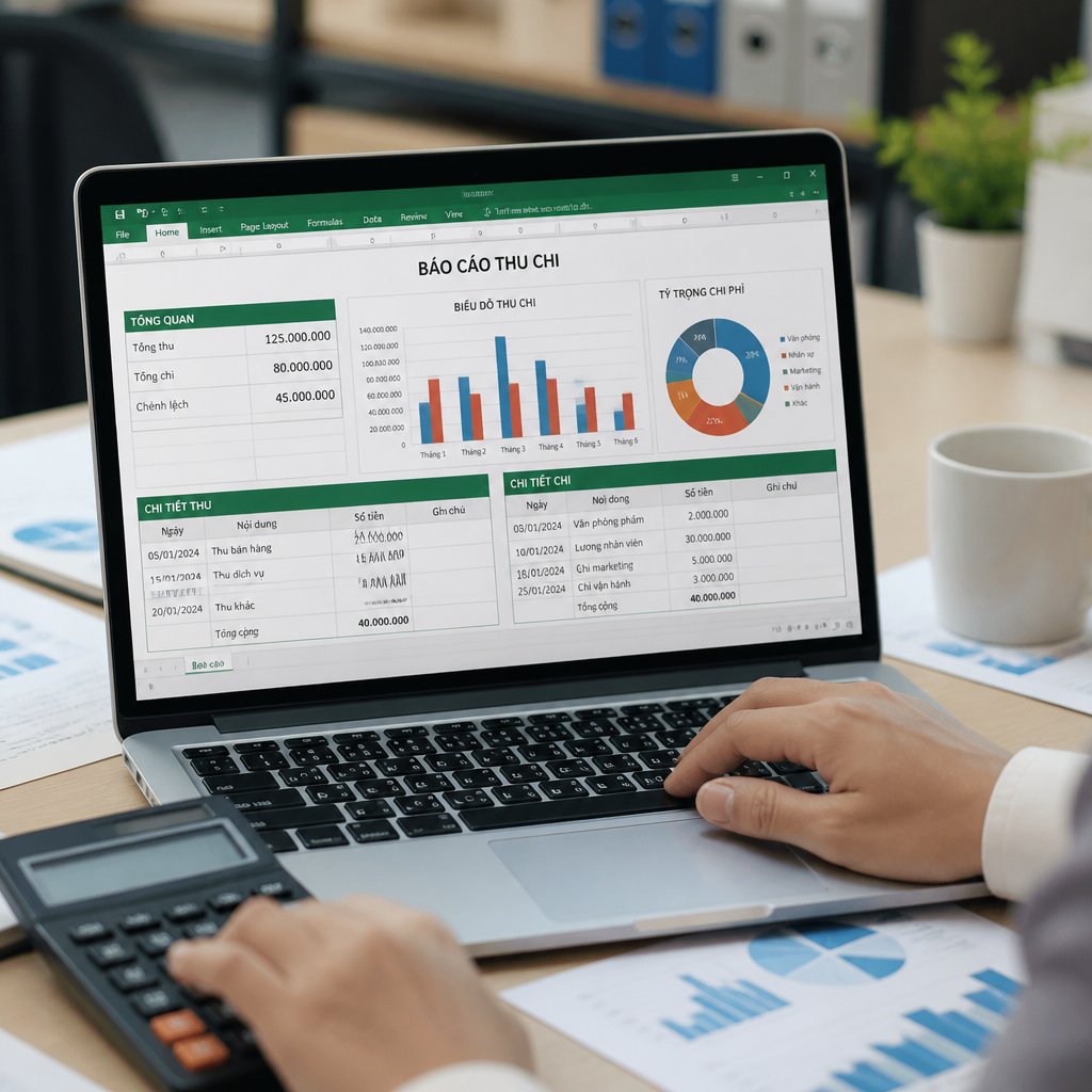 Lựa chọn phần mềm quản lý thu chi bằng excel phù hợp: Tính năng, lợi ích và kinh nghiệm triển khai