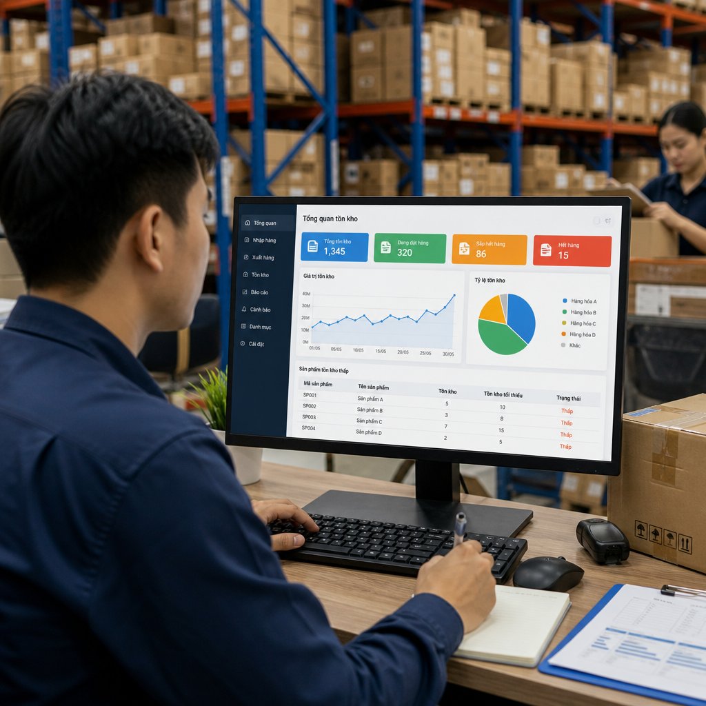 Phần mềm quản lý tồn kho cho doanh nghiệp: Tính năng cần có và tiêu chí lựa chọn