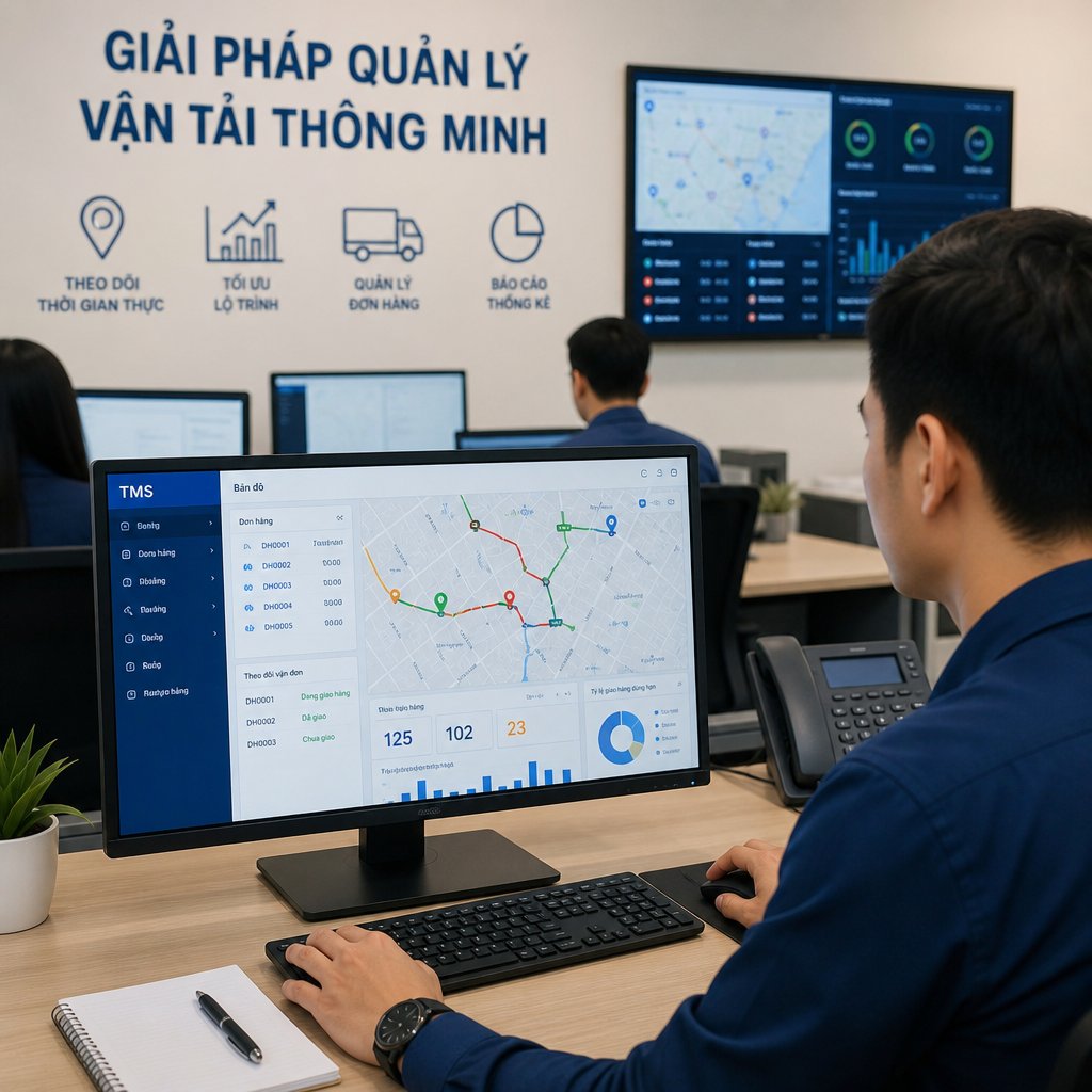 Ứng dụng phần mềm vận tải trong doanh nghiệp: Lợi ích và cách triển khai hiệu quả