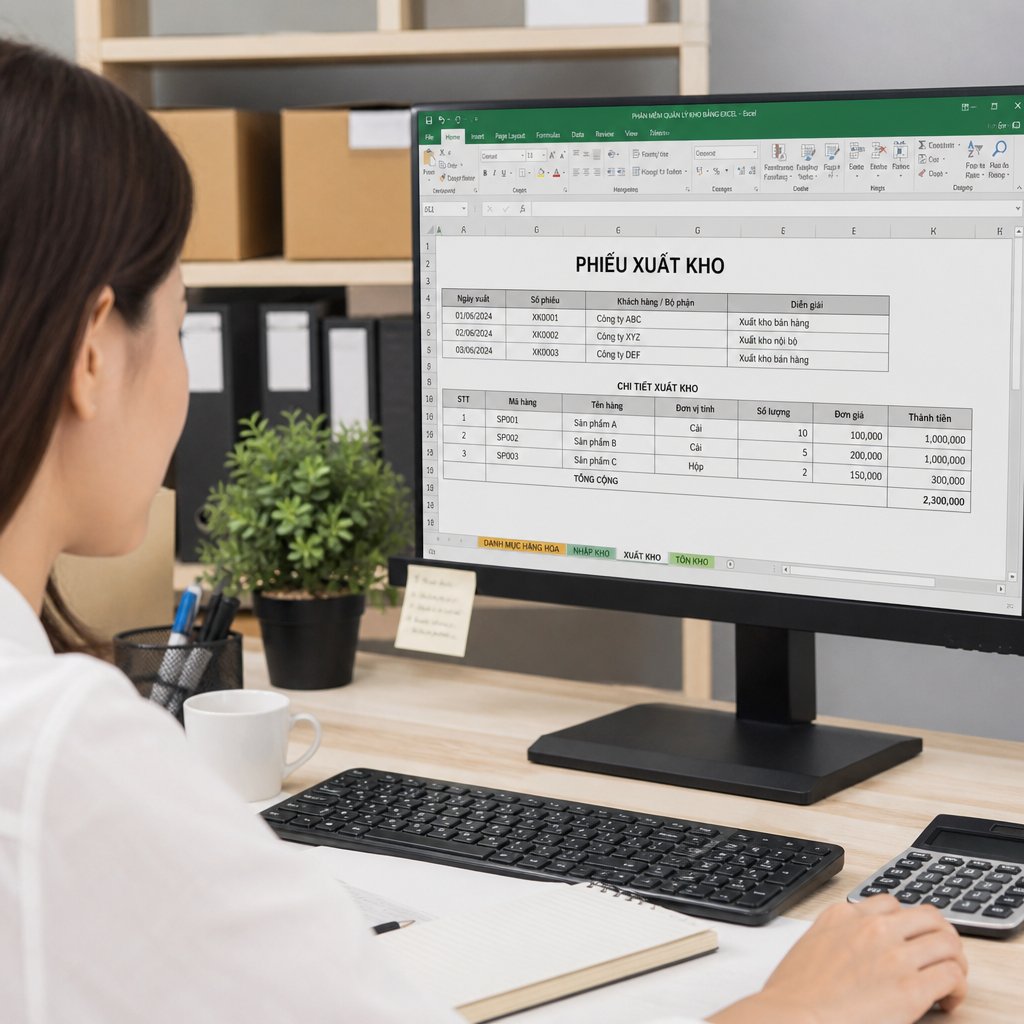 Phần mềm xuất nhập kho bằng excel miễn phí: Giải pháp nào phù hợp cho cá nhân và doanh nghiệp?