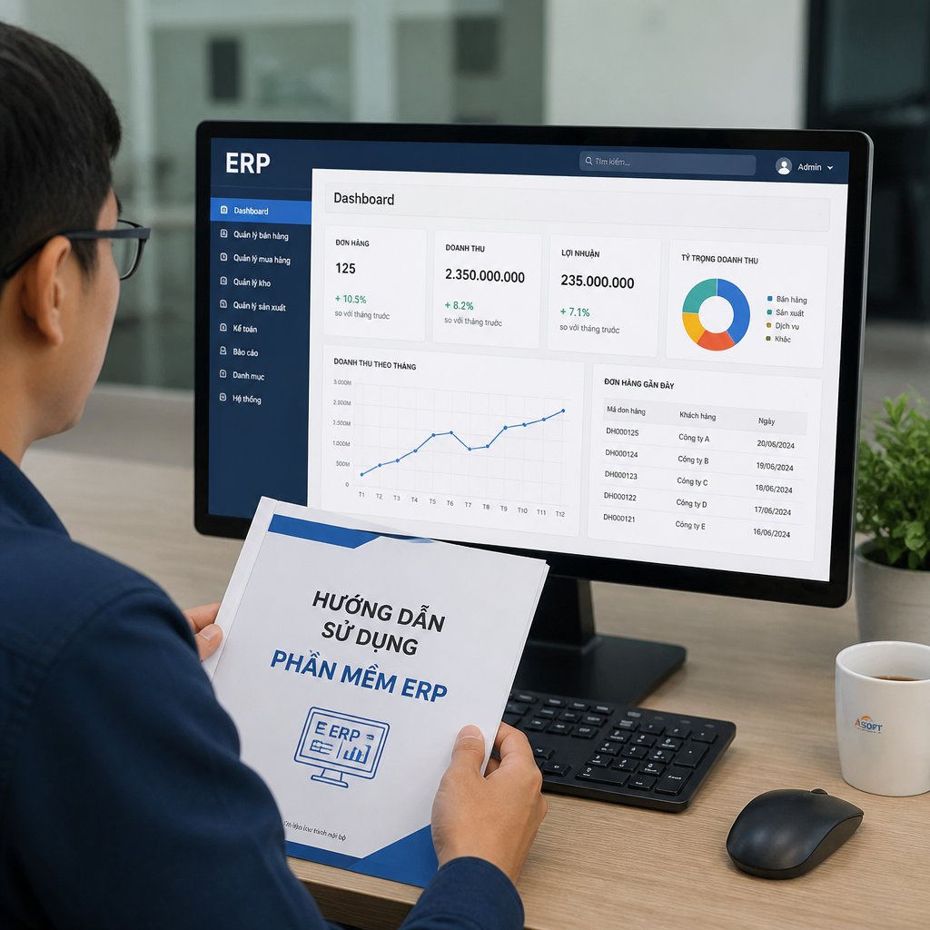 Tài liệu hướng dẫn sử dụng phần mềm erp như thế nào?