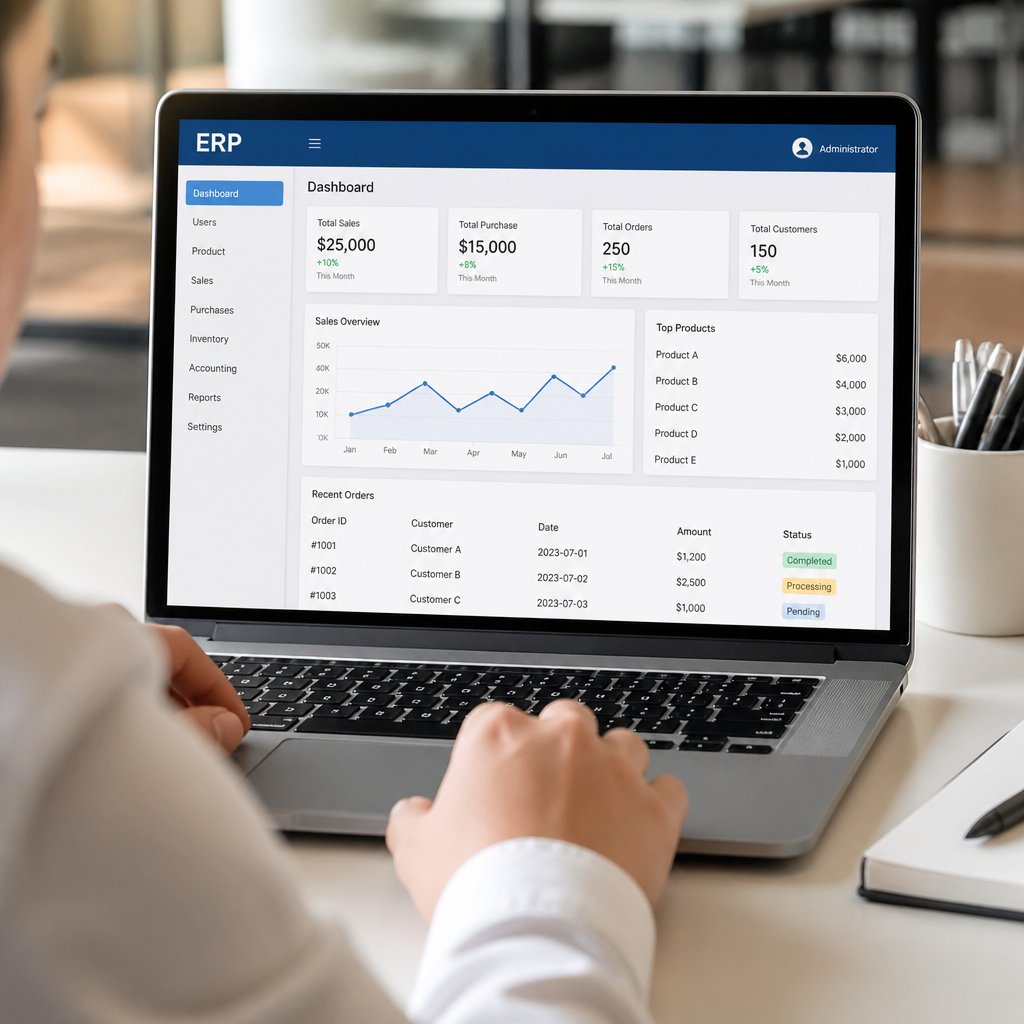 Tài liệu hướng dẫn sử dụng phần mềm erp như thế nào?