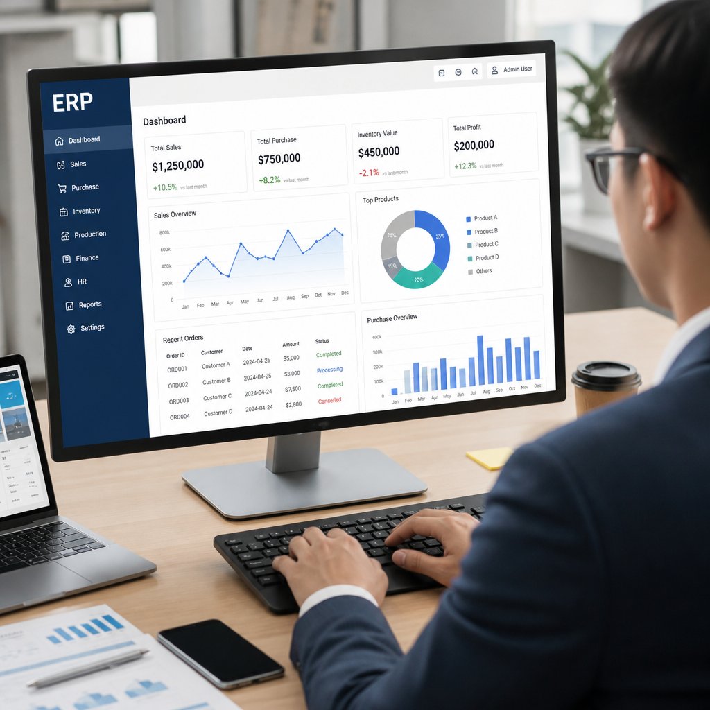 Hệ thống ERP Các tính năng cần có và cách lựa chọn phù hợp