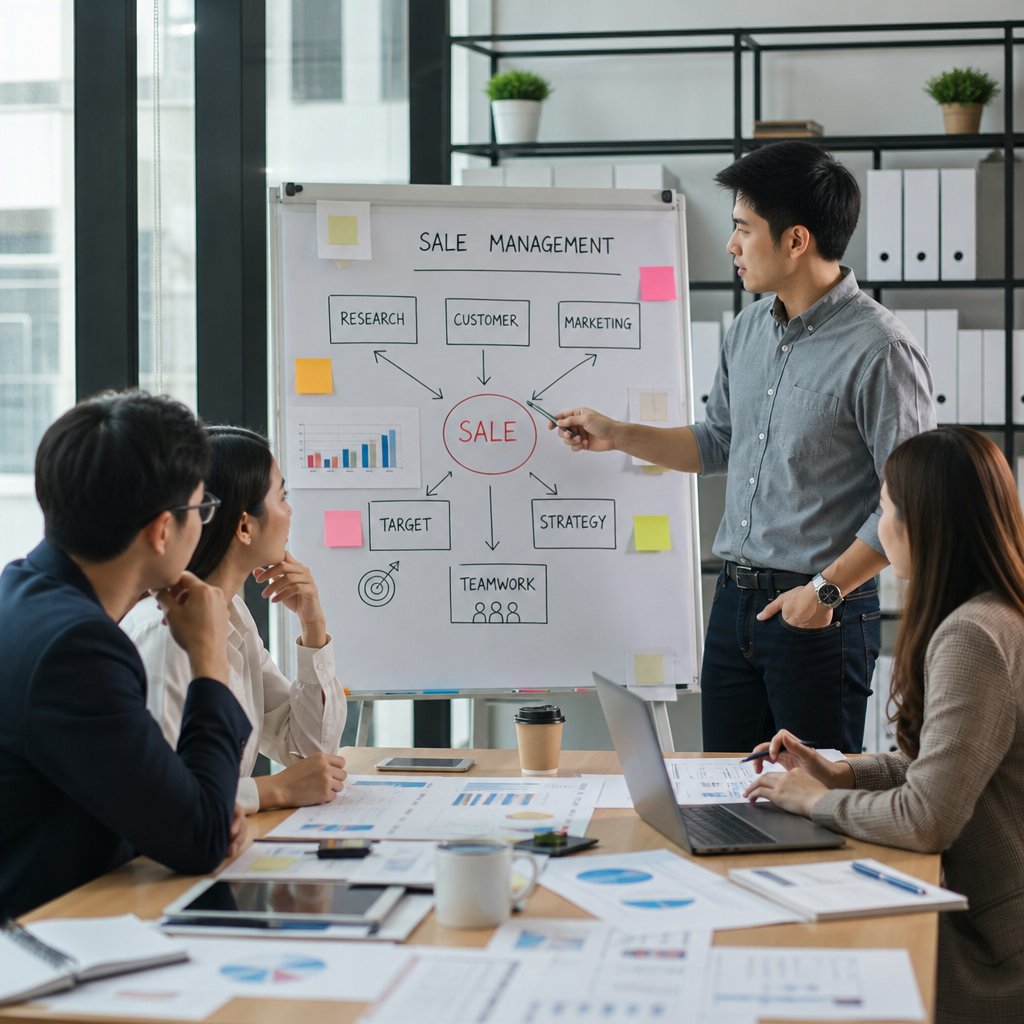 Quản lý bán hàng hiệu quả Quy trình công cụ và kinh nghiệm thực tế