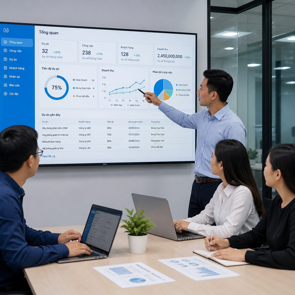 Phần mềm quản lý Giải pháp cải thiện quy trình và nâng cao hiệu quả