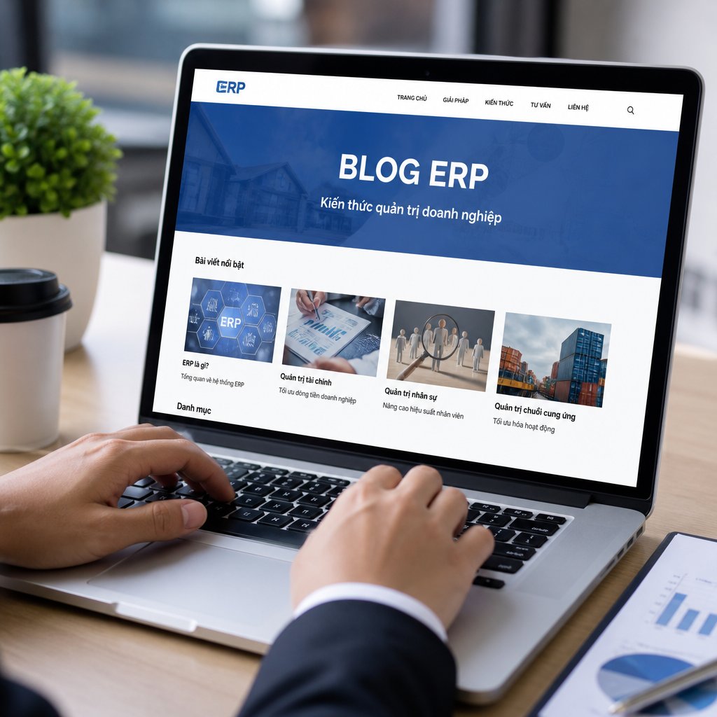 Blog ERP cung cấp kiến thức gì về quản trị doanh nghiệp