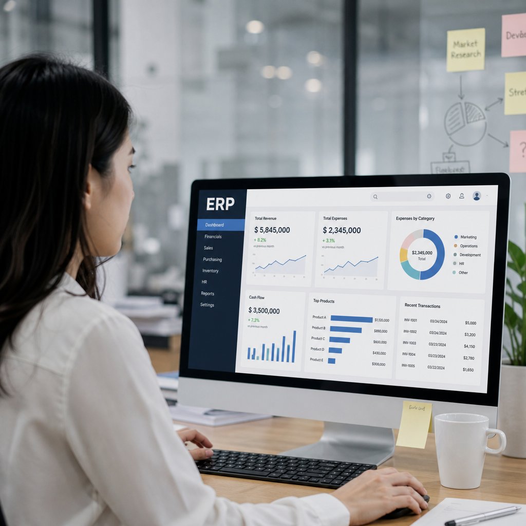 Giải pháp phần mềm kế toán ERP Cách tối ưu quy trình và nâng cao hiệu suất