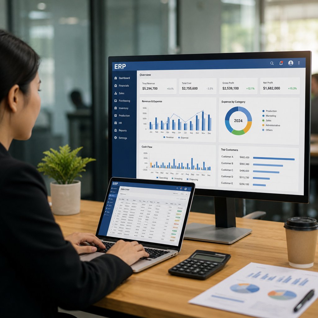 Giải pháp phần mềm kế toán ERP Cách tối ưu quy trình và nâng cao hiệu suất