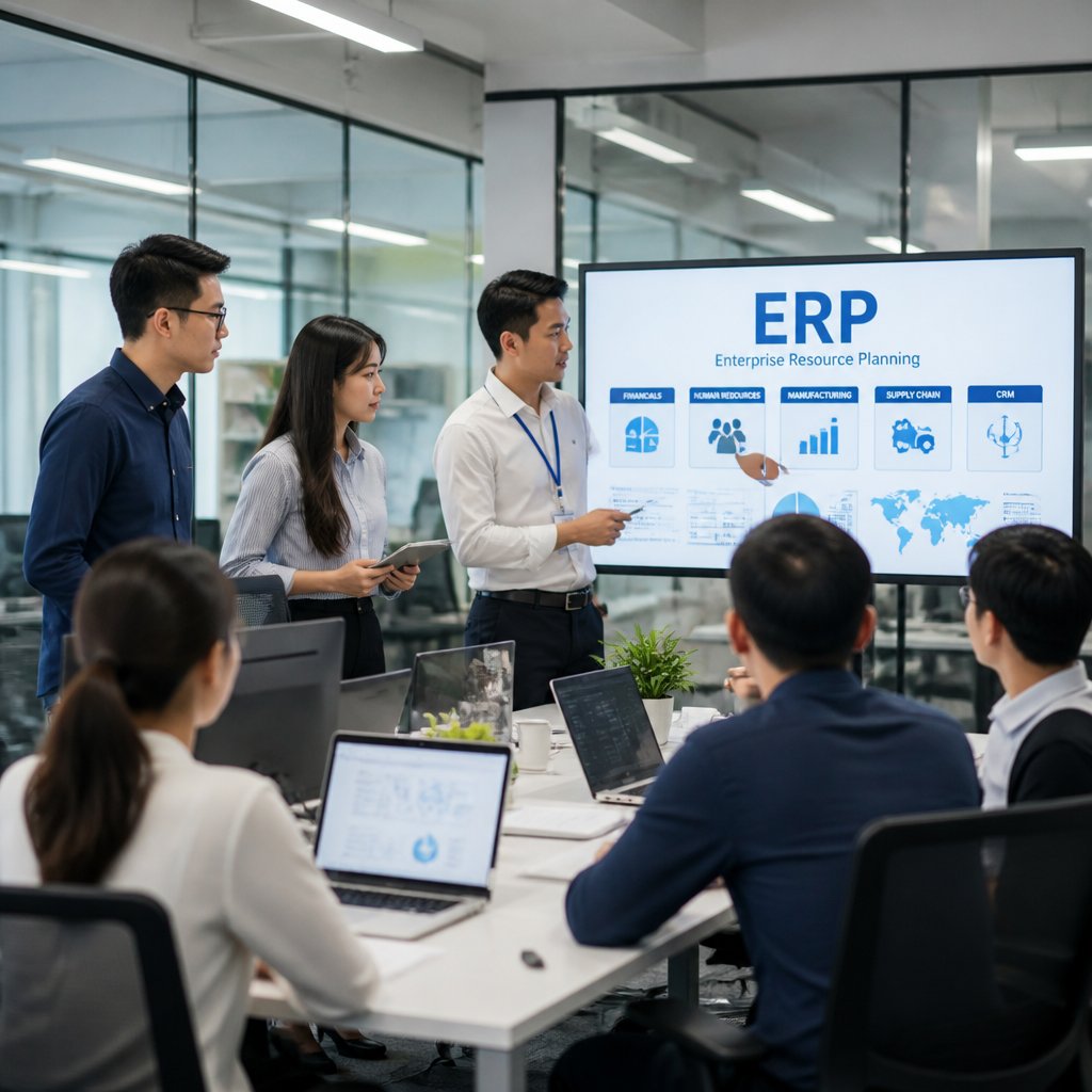 Triển khai ERP trong thực tế Những yếu tố quyết định thành công