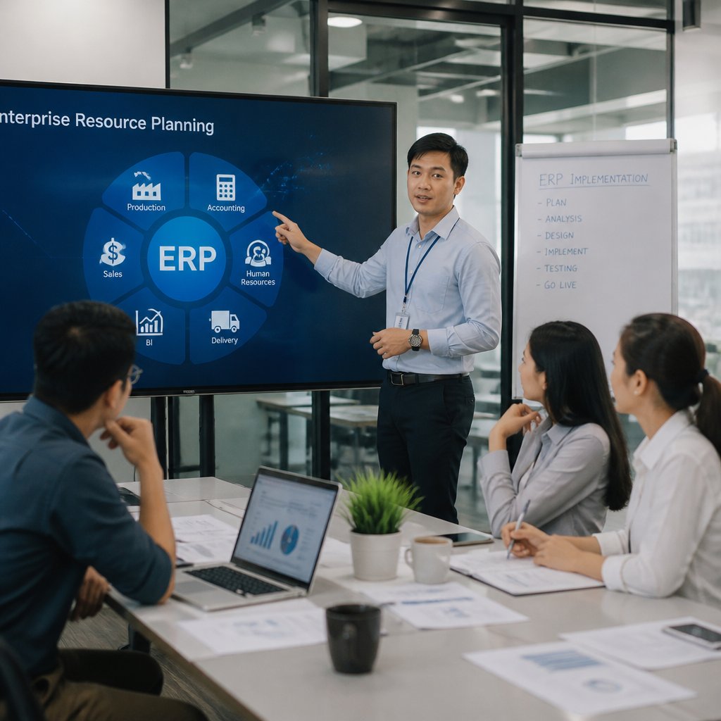 Triển khai ERP trong thực tế Những yếu tố quyết định thành công