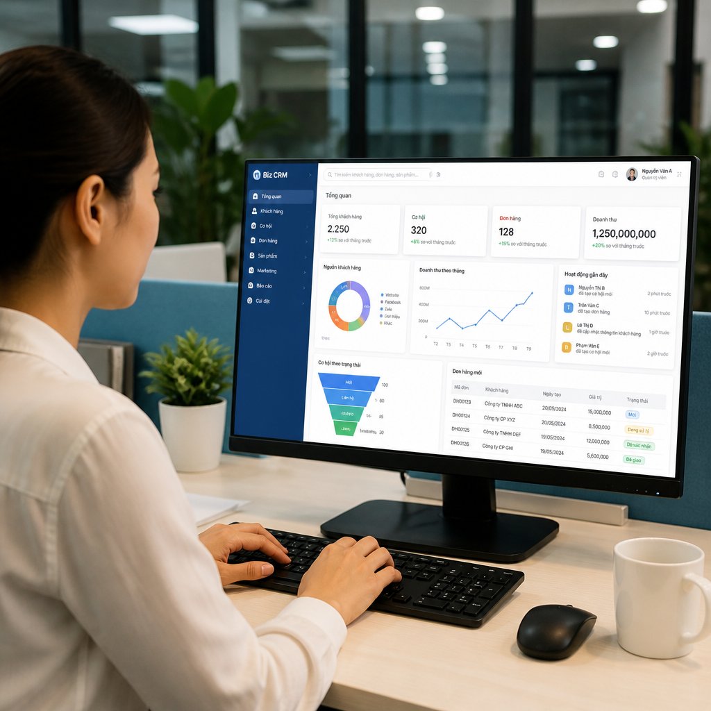 Tối ưu vận hành doanh nghiệp với phần mềm chăm sóc khách hàng