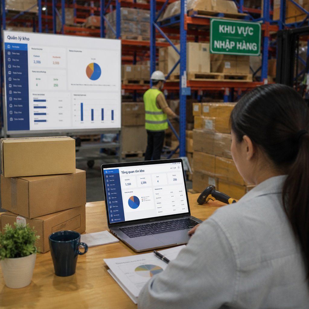 Tối ưu vận hành doanh nghiệp với phần mềm quản lý tồn kho