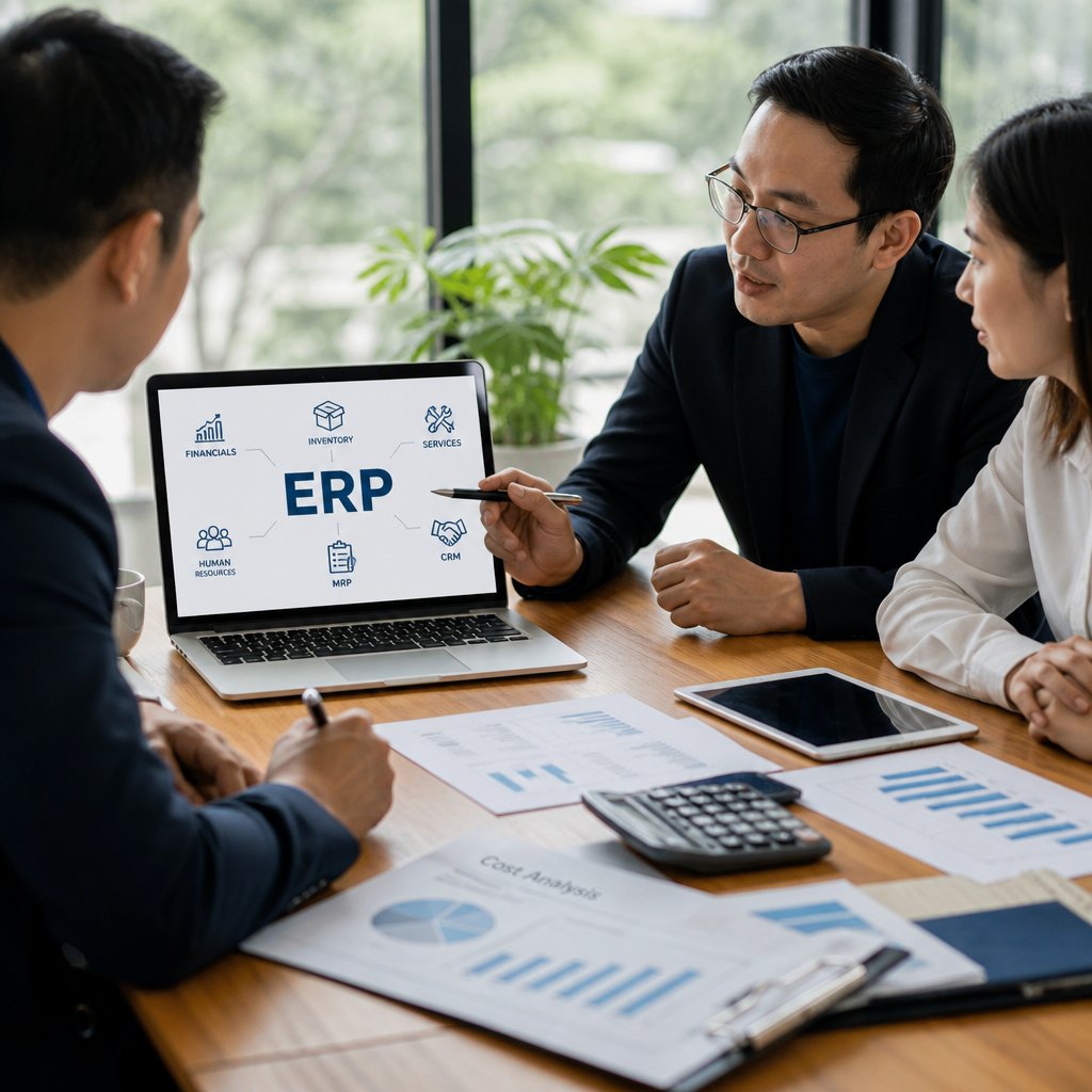 Kinh nghiệm tìm kiếm chi phí triển khai ERP phù hợp với nhu cầu doanh nghiệp