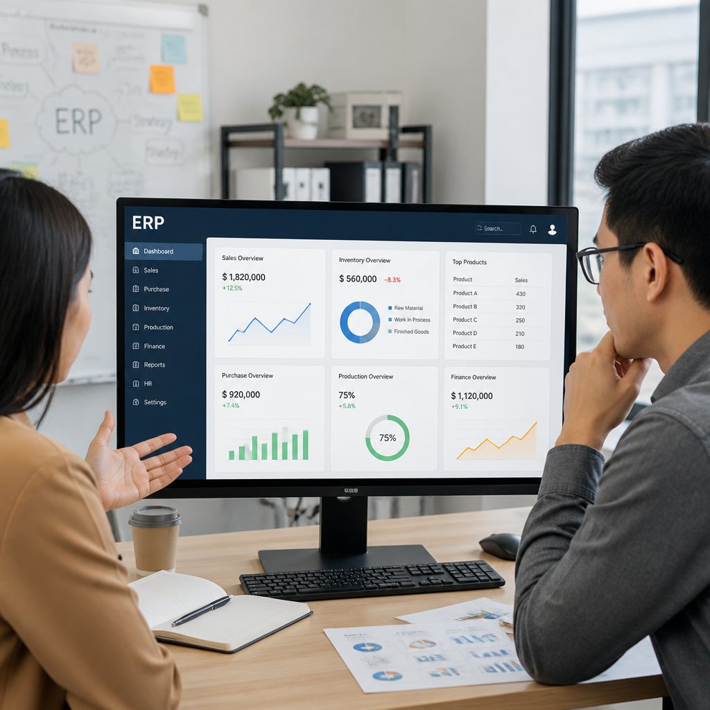 Mô hình ERP Các tính năng cần có và cách lựa chọn phù hợp