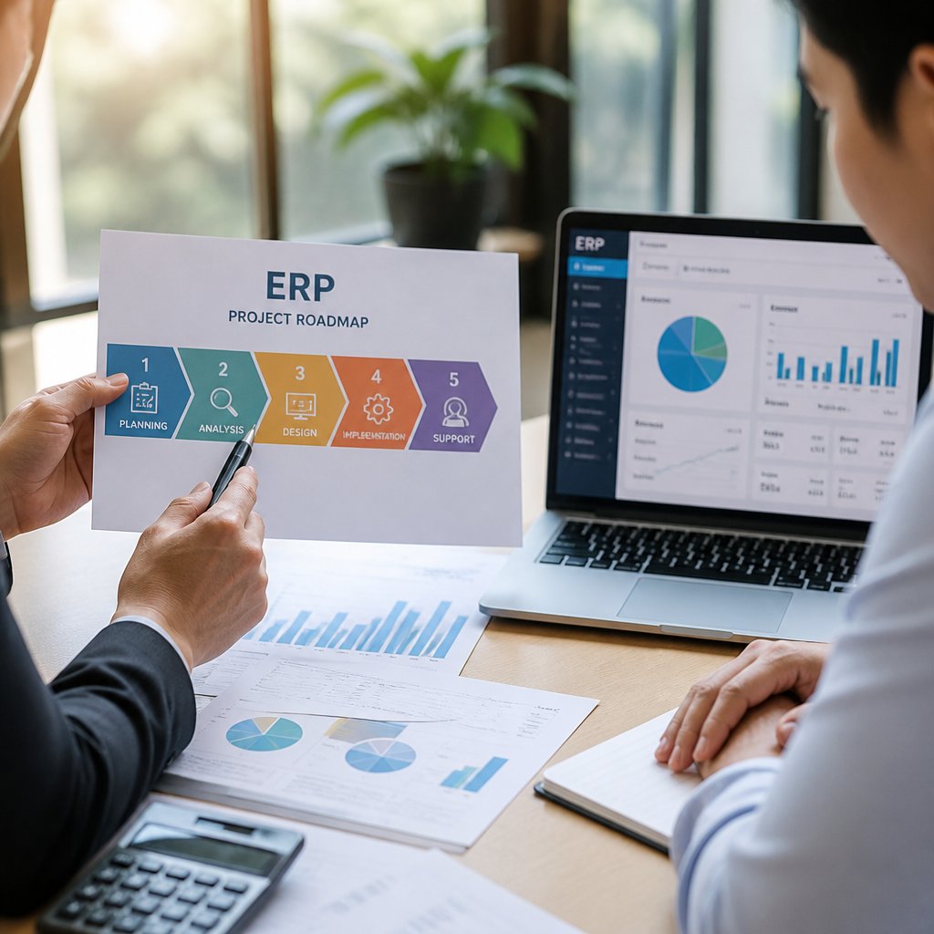 Các bước dự án ERP phù hợp với nhu cầu doanh nghiệp