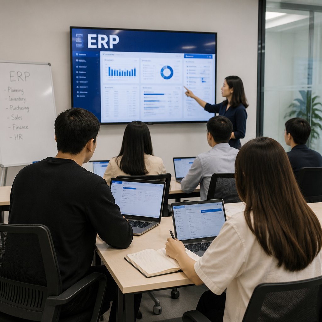 Kinh nghiệm lựa chọn và ứng dụng học ERP trong thực tế