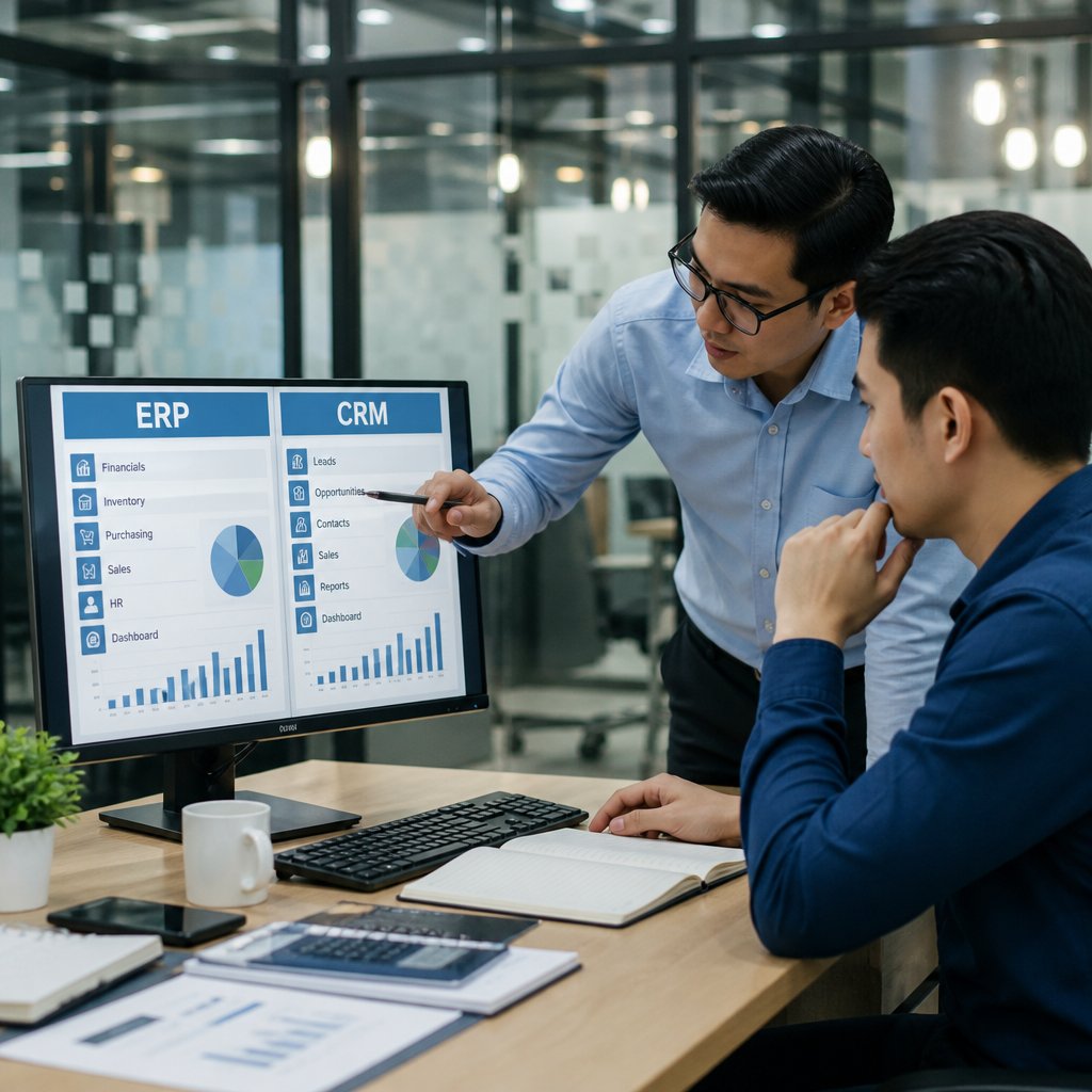 Tìm hiểu ERP CRM Khái niệm và cách ứng dụng hiệu quả trong thực tế