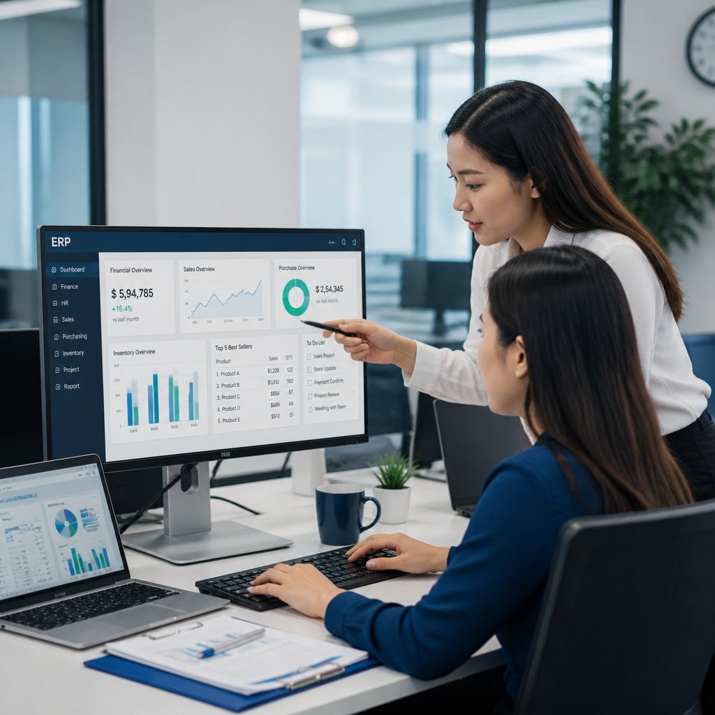Phân tích nhân viên ERP Vai trò và cách triển khai hiệu quả