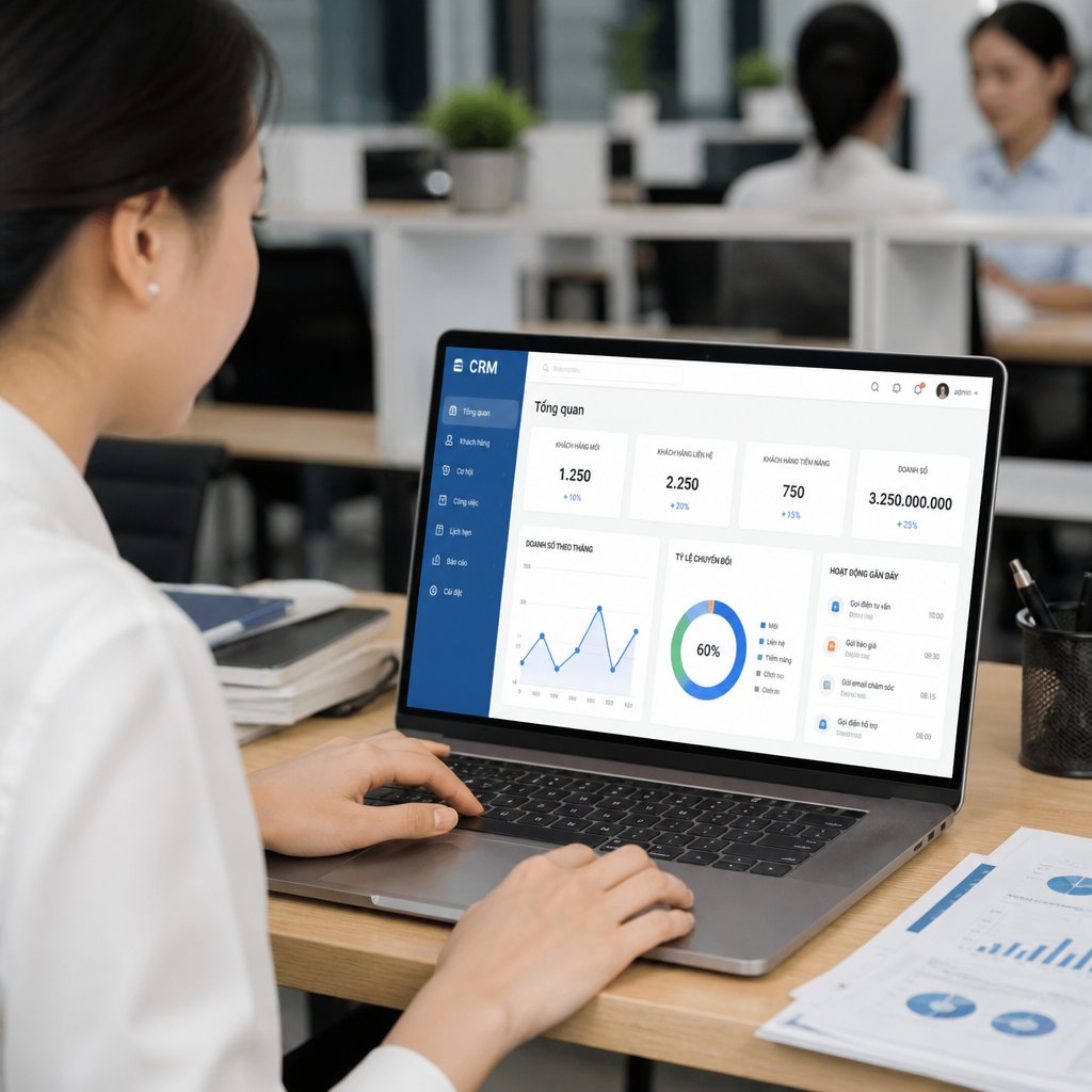 Tối ưu vận hành doanh nghiệp với phần mềm quản lý chăm sóc khách hàng