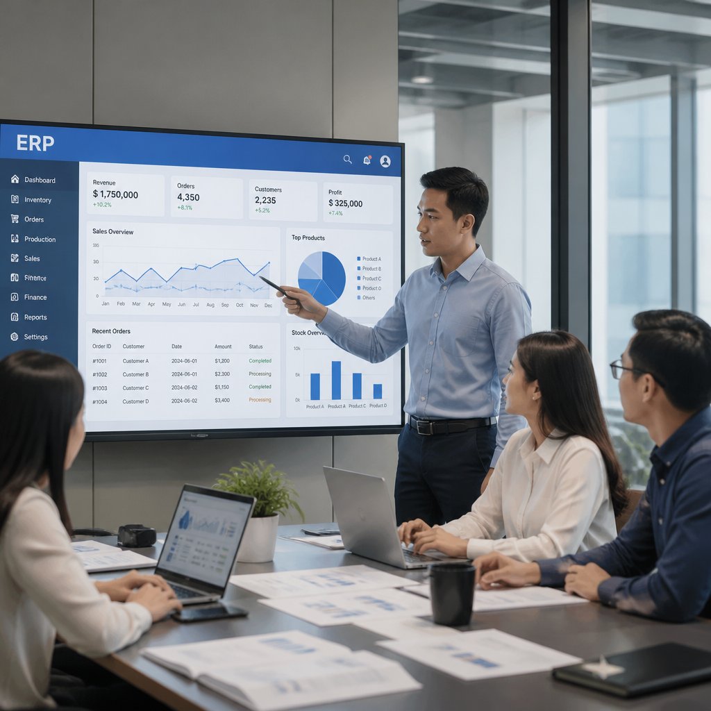 Giải pháp ứng dụng ERP Cách tối ưu quy trình và nâng cao hiệu suất