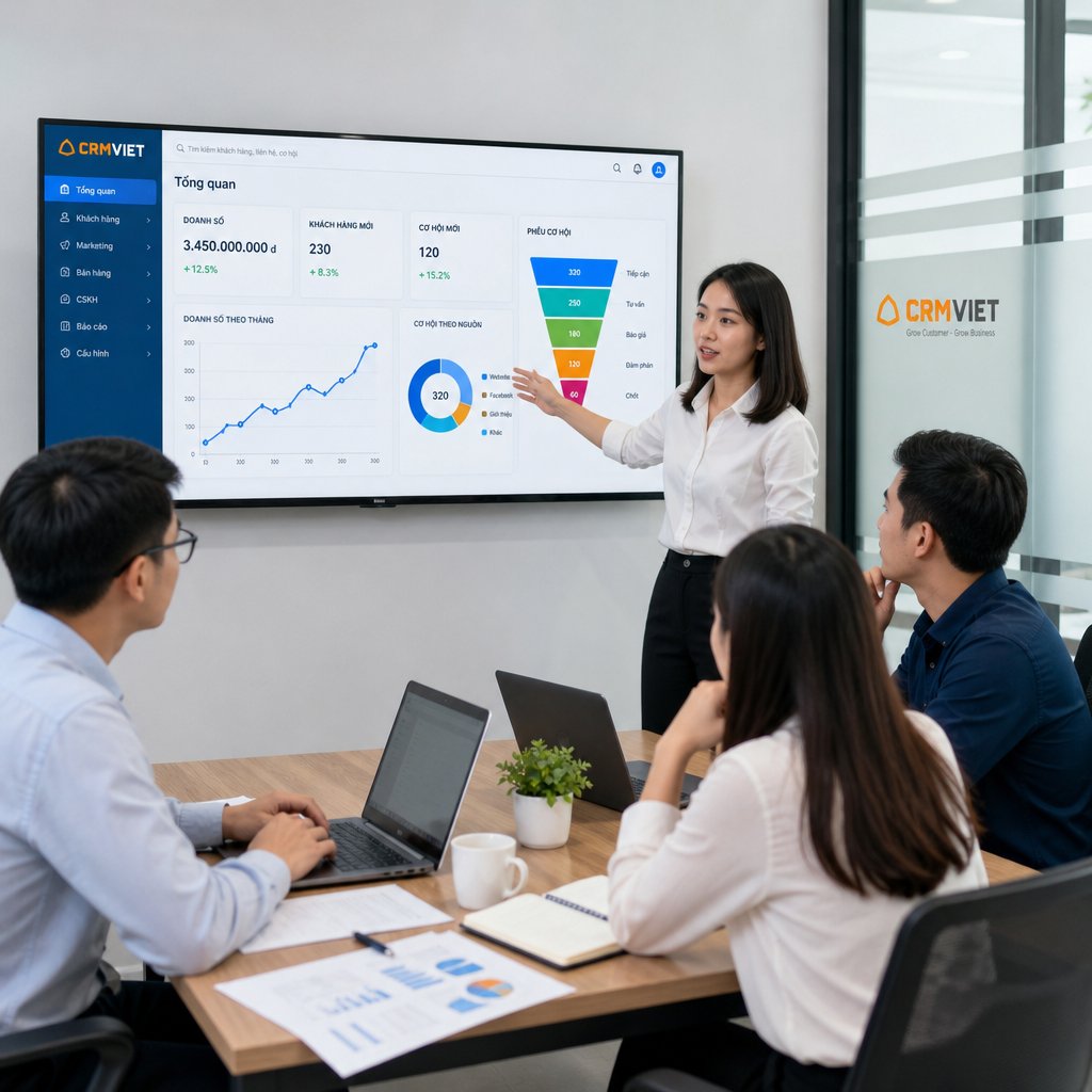 Kinh nghiệm lựa chọn và ứng dụng CRM Việt trong thực tế