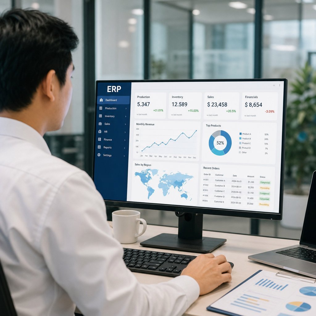 Hướng dẫn sử dụng hệ thống ERP hiệu quả Quy trình thực hiện và những lưu ý quan trọng
