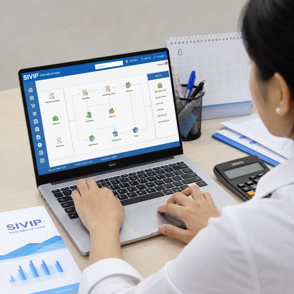 Tìm hiểu phần mềm kế toán sivip Khái niệm và cách ứng dụng hiệu quả trong thực tế