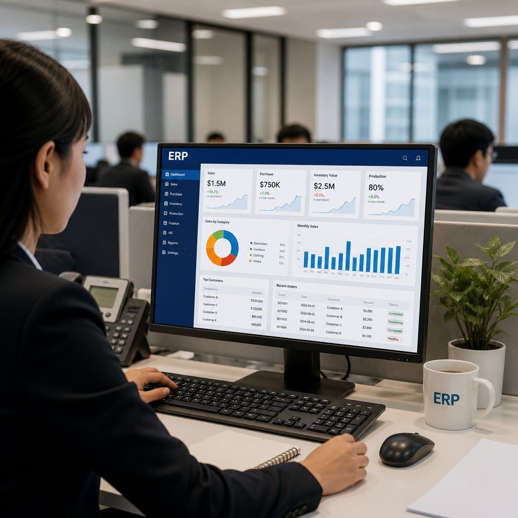 Phần mềm quản lý doanh nghiệp ERP hiệu quả Quy trình công cụ và kinh nghiệm thực tế