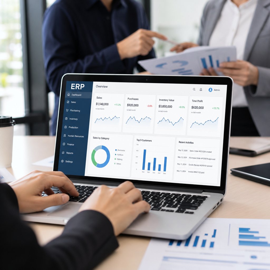 Cách sử dụng phần mềm ERP hiệu quả Quy trình thực hiện và những lưu ý quan trọng