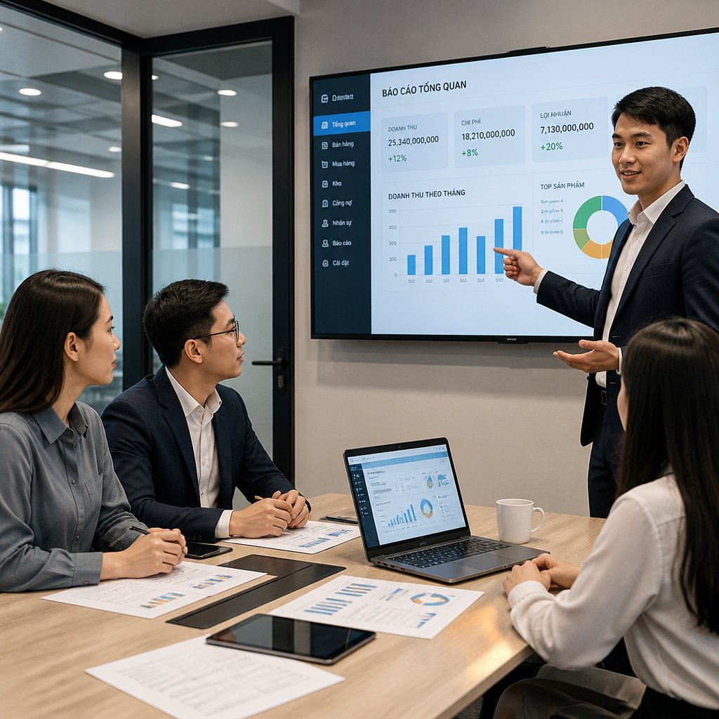 Tối ưu vận hành doanh nghiệp với công ty cổ phần phần mềm quản lý doanh nghiệp