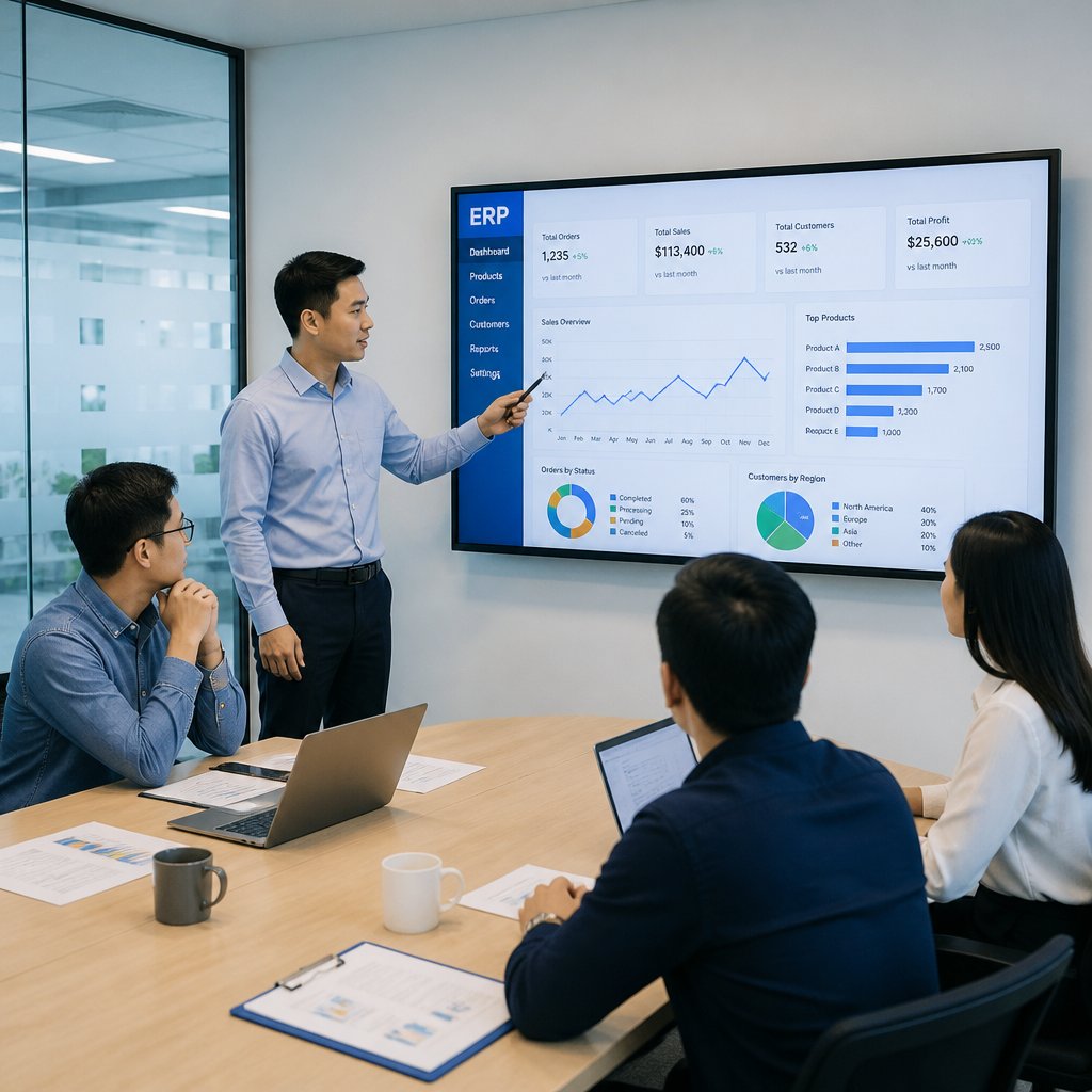 Công ty ERP Các tính năng cần có và cách lựa chọn phù hợp