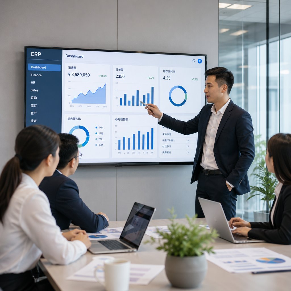 Giải pháp ERP doanh nghiệp Cách tối ưu quy trình và nâng cao hiệu suất