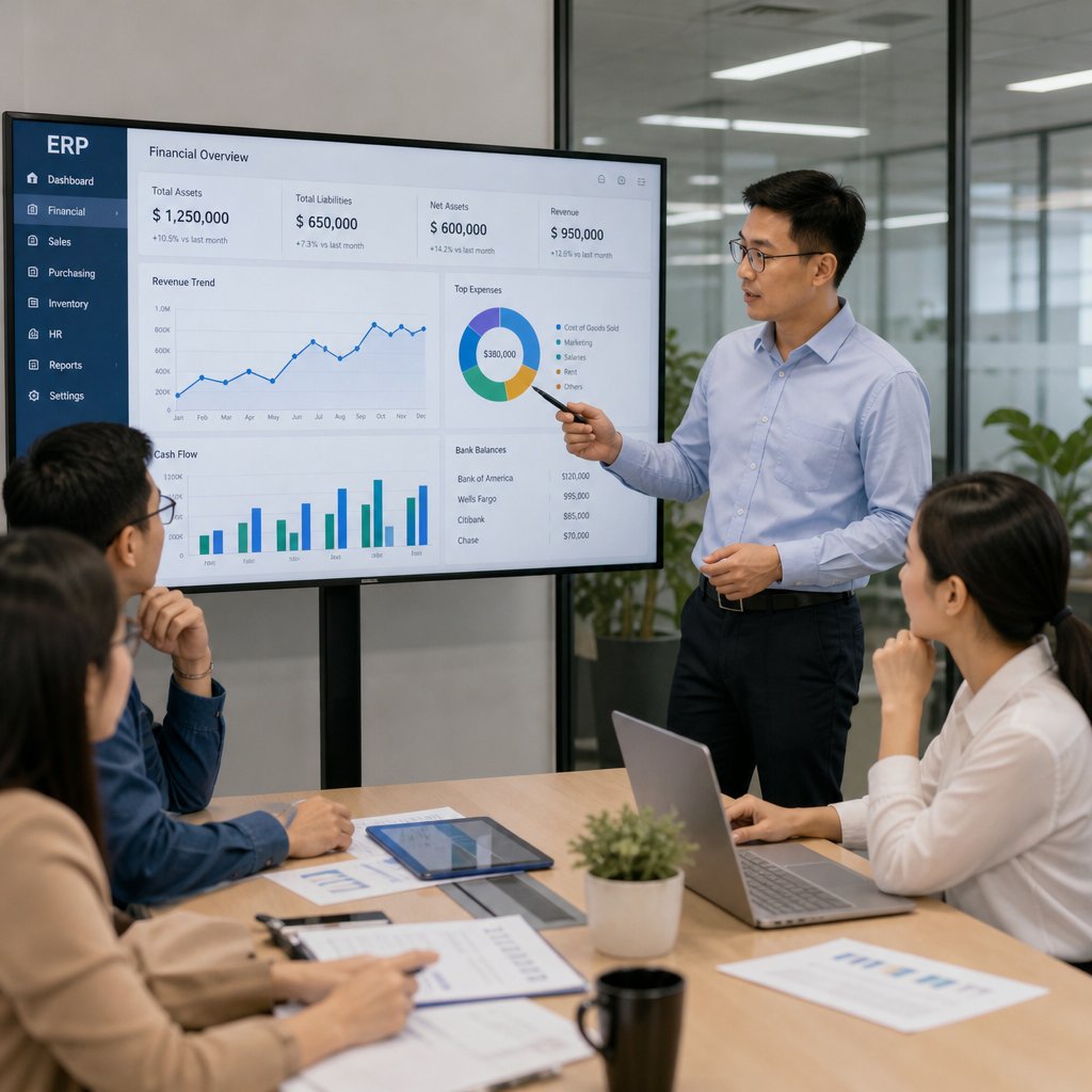 Phân tích kế toán ERP Vai trò và cách triển khai hiệu quả