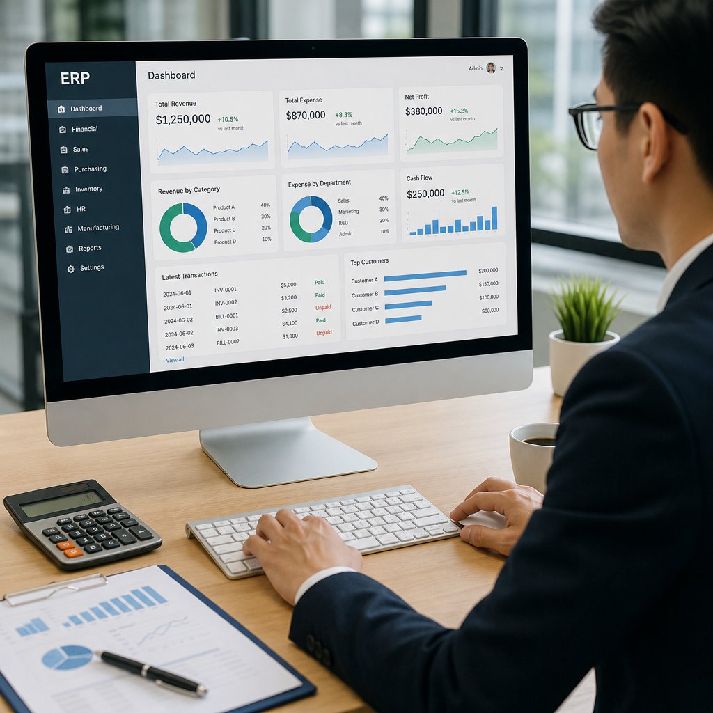 Phân tích kế toán ERP Vai trò và cách triển khai hiệu quả