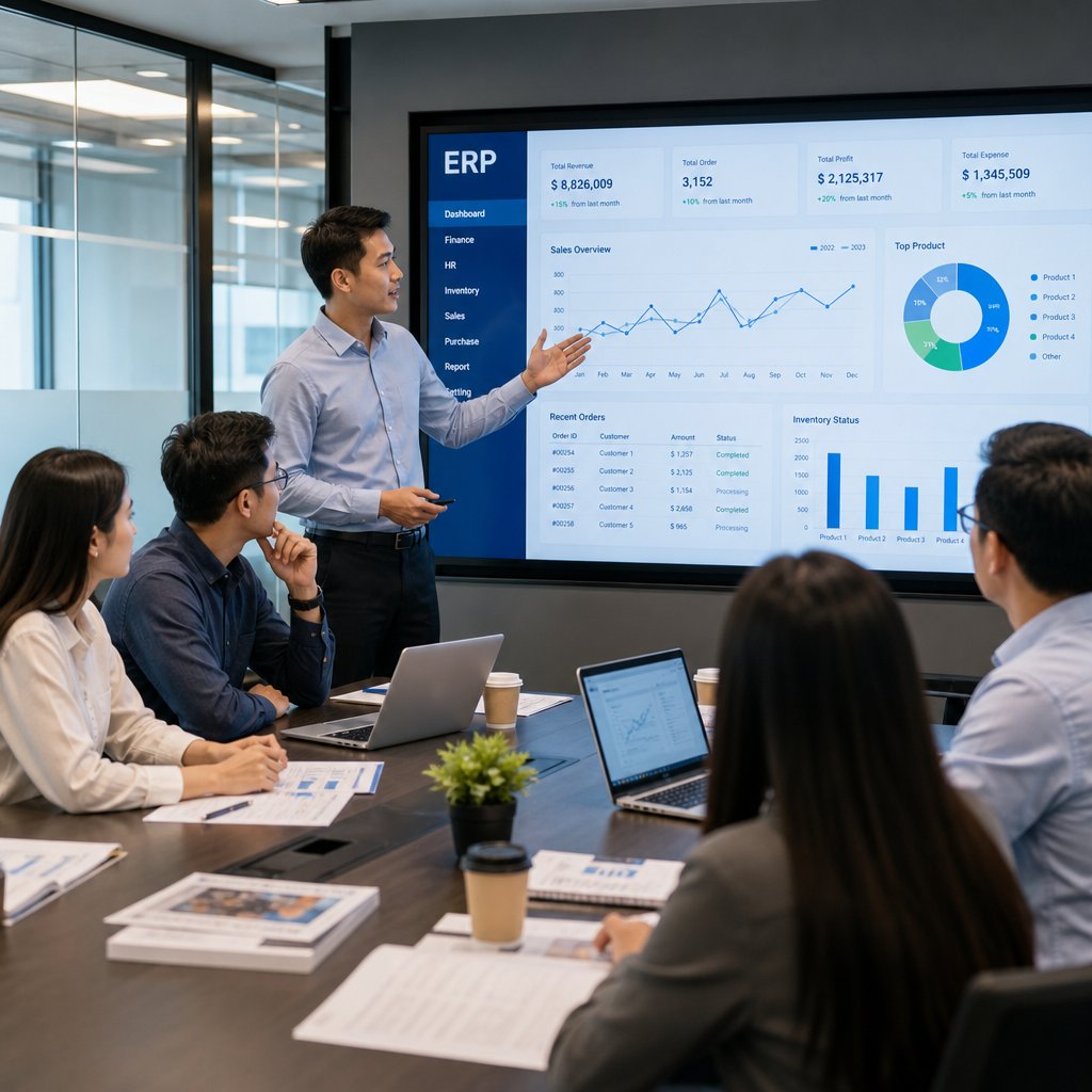 Lợi ích của ERP Những điểm nổi bật và giá trị đối với doanh nghiệp
