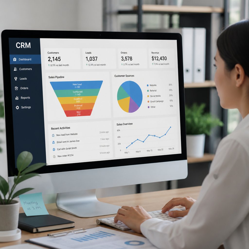 Phần mềm quản lý thông tin khách hàng Giải pháp cải thiện quy trình và nâng cao hiệu quả