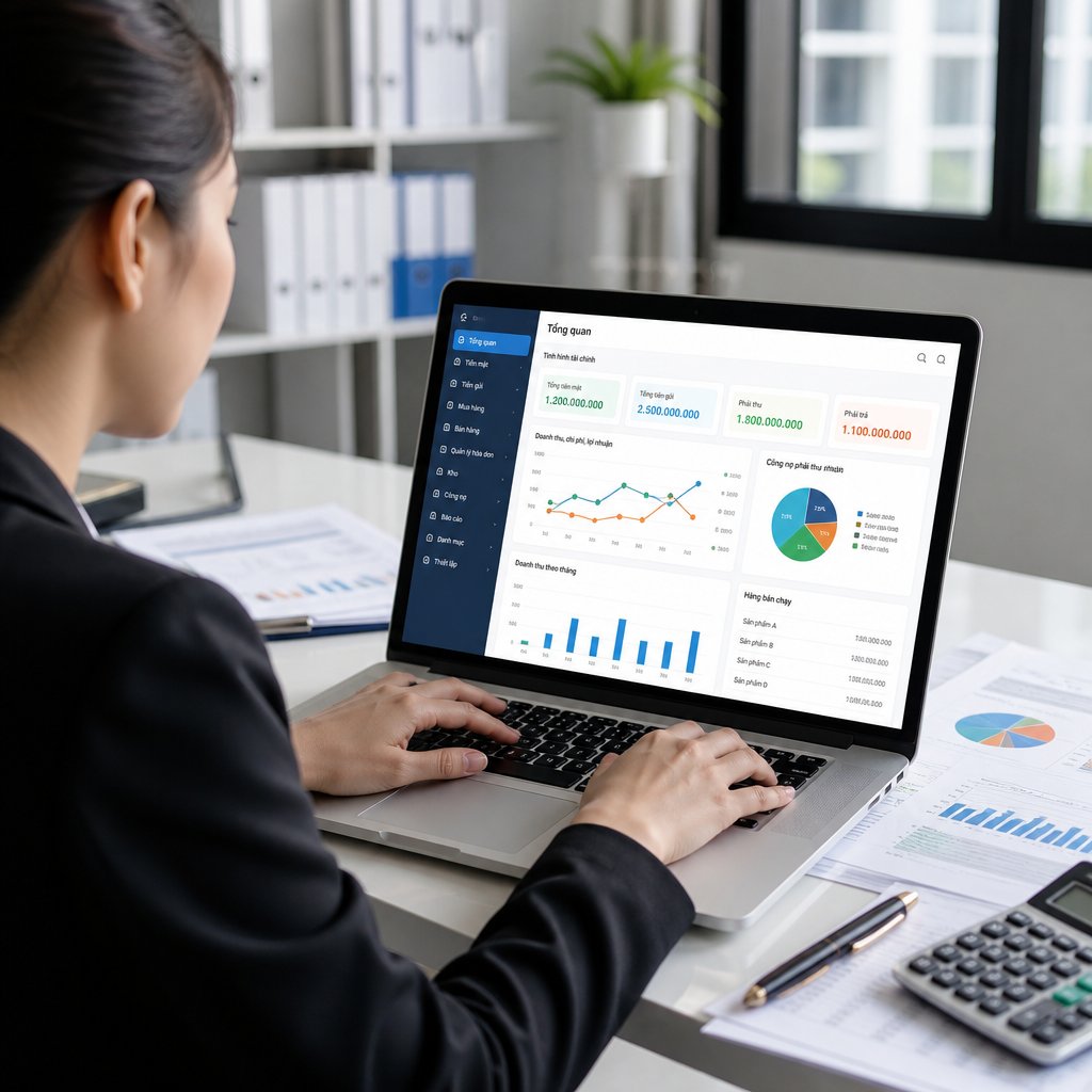 Cách ứng dụng phần mềm quản lý tài chính doanh nghiệp để kiểm soát công việc tốt hơn