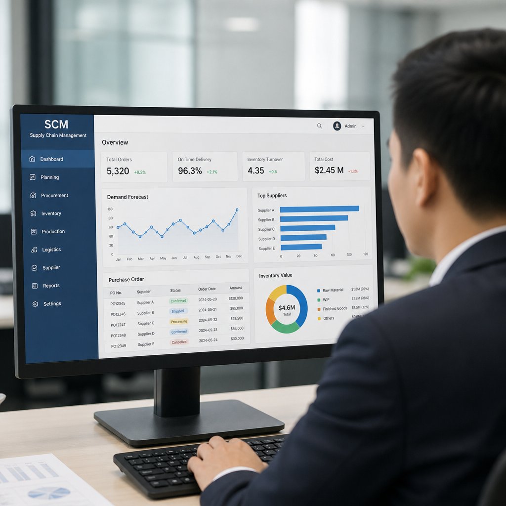 Phần mềm SCM Các tính năng cần có và cách lựa chọn phù hợp