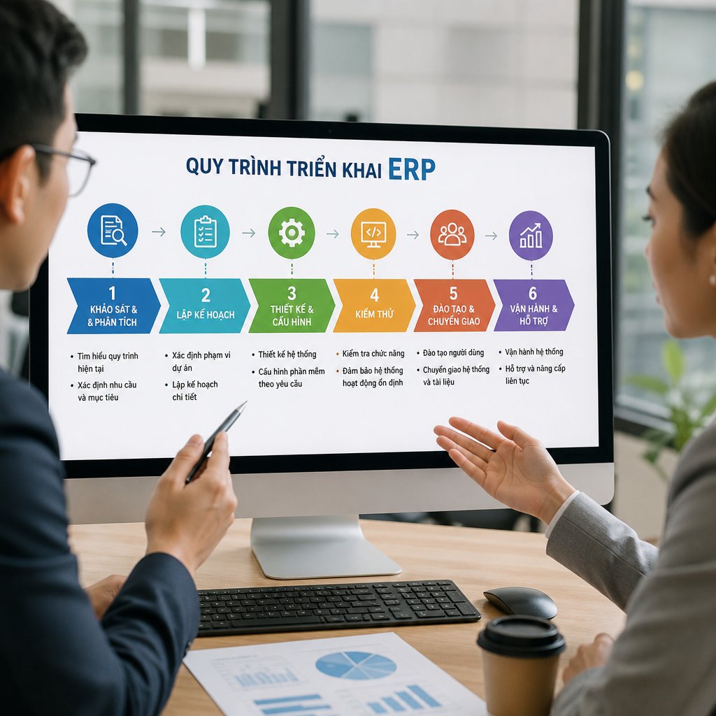 Các bước quy trình ERP đúng cách tiết kiệm thời gian và chi phí