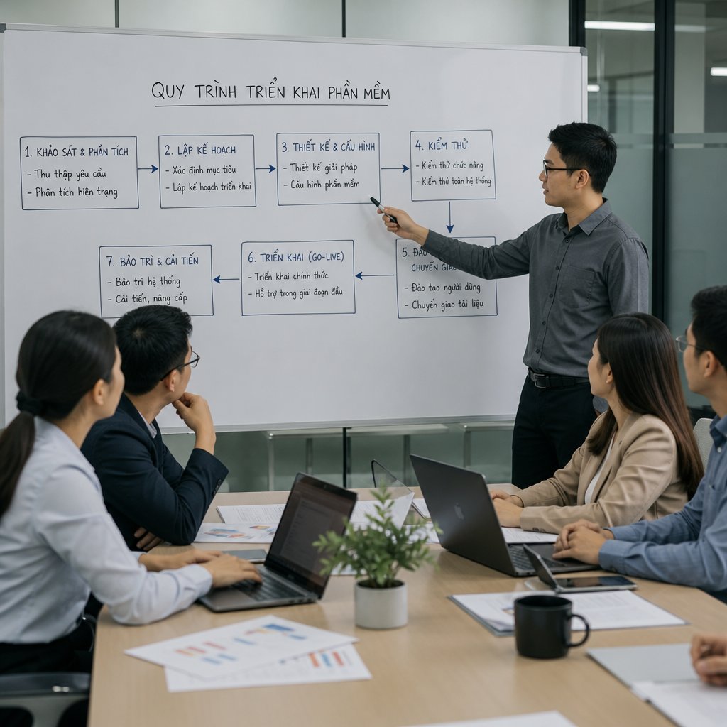 Quy trình triển khai phần mềm Hướng dẫn từng bước để áp dụng hiệu quả