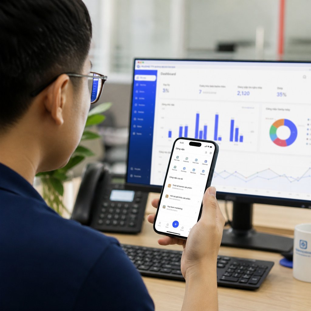 Tối ưu vận hành doanh nghiệp với app quản lý doanh nghiệp