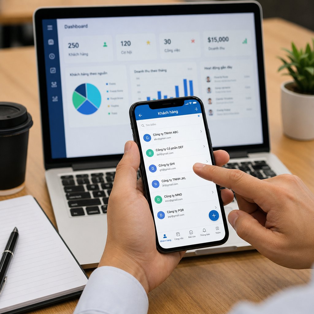 App quản lý khách hàng Giải pháp cải thiện quy trình và nâng cao hiệu quả