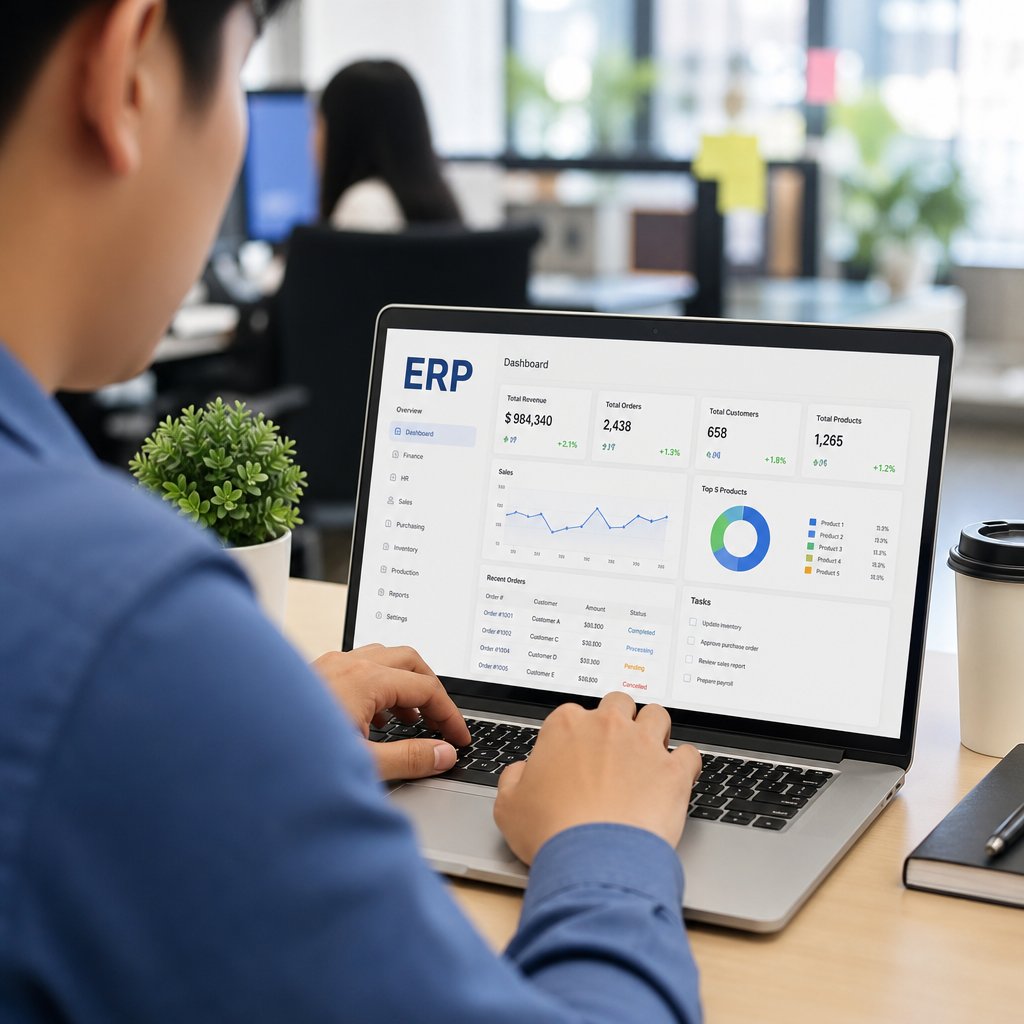 Cẩm nang cách sử dụng ERP dành cho doanh nghiệp