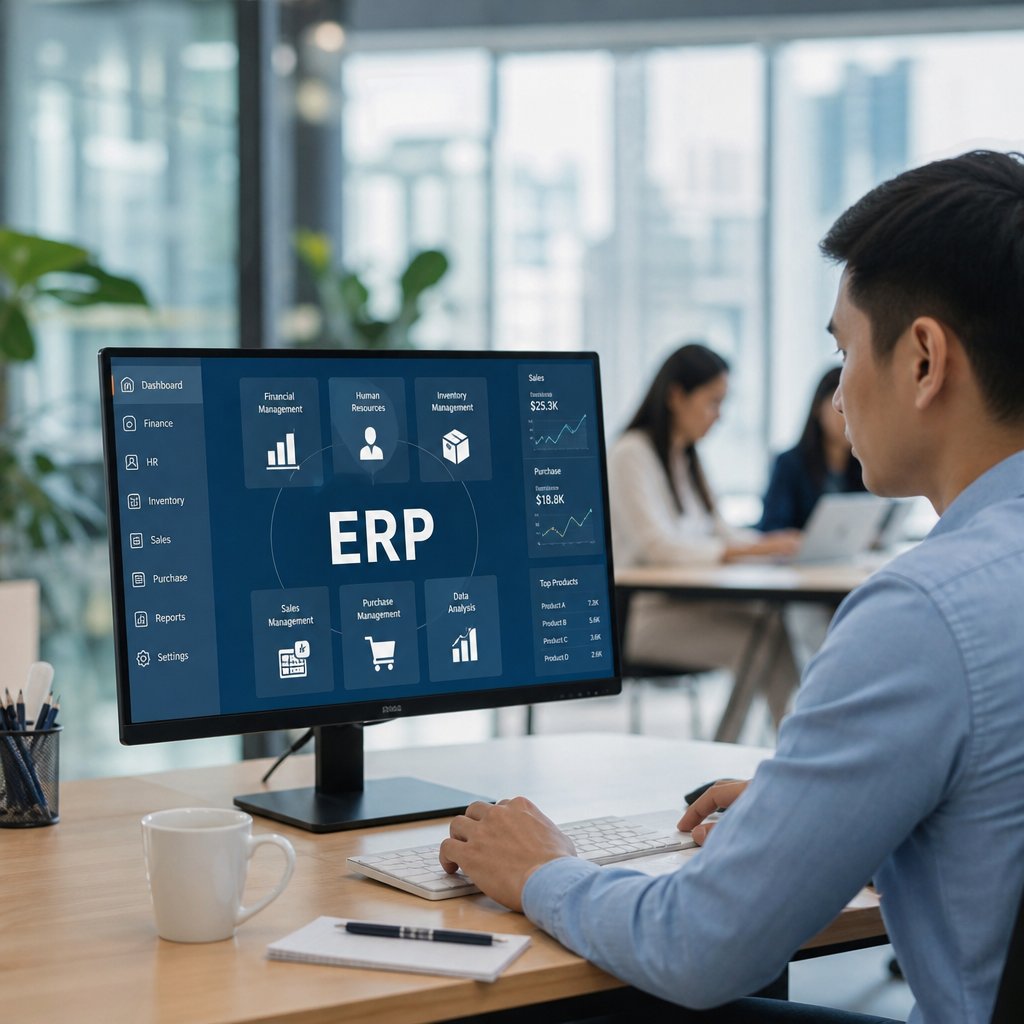 Tìm hiểu công nghệ ERP Khái niệm và cách ứng dụng hiệu quả trong thực tế